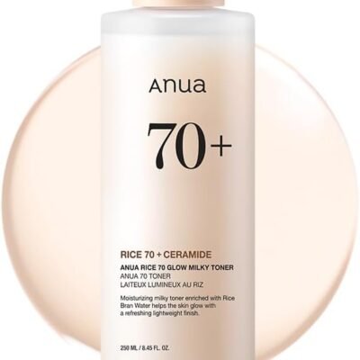 Anua Rice 70 Glow Milky Toner - 250ml