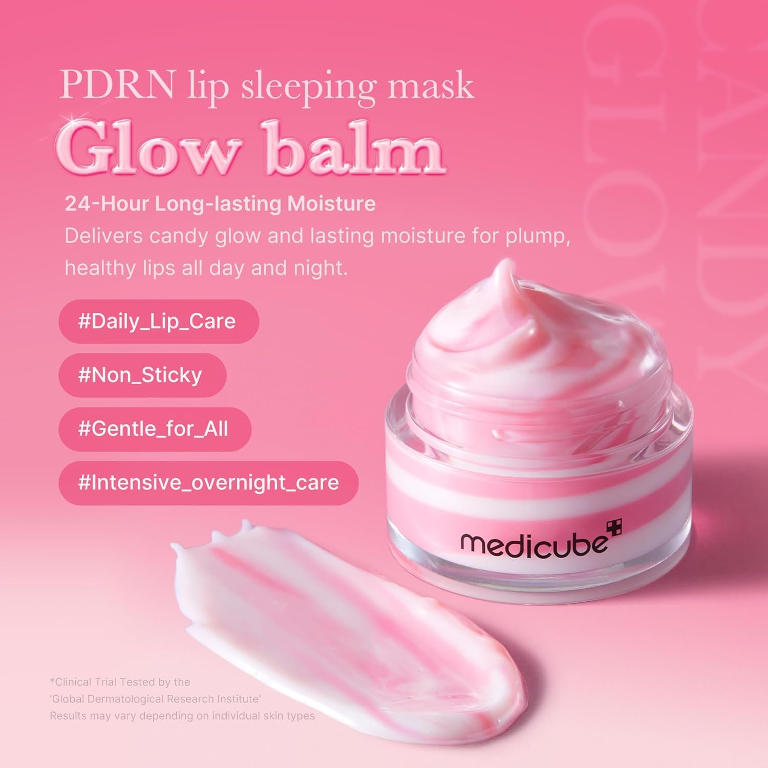 medicube PDRN lip sleeping mask glow balm - الصورة 2
