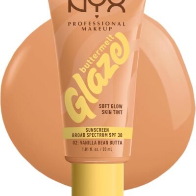 NYX BUTTERMELT GLAZE SOFT GLOW SKIN TINT SPF 30