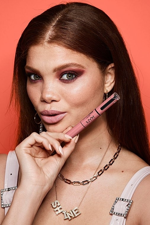 SHINE LOUD HIGH SHINE LIP COLOR NYX - الصورة 2