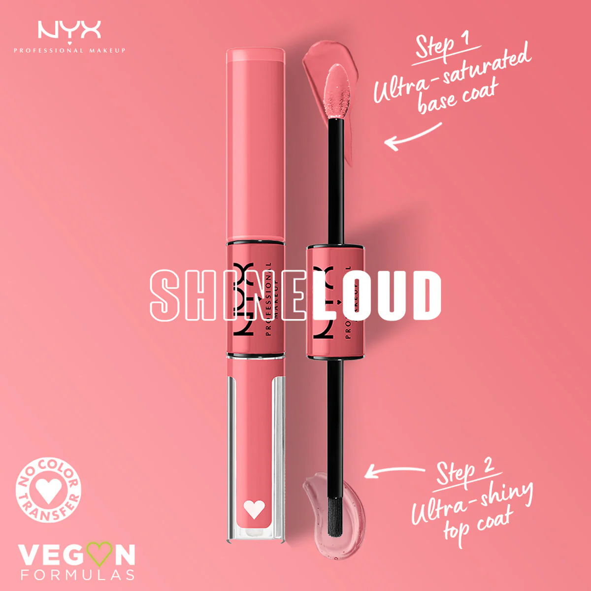 SHINE LOUD HIGH SHINE LIP COLOR NYX - الصورة 3