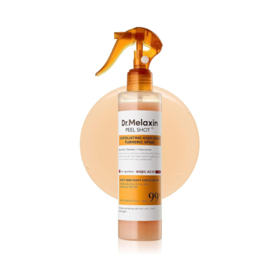 Dr.melaxin peel shot exfoliating kojic acid turmeric spray
